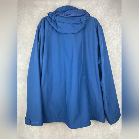 L.L bean sweater Windbreaker Men's jacket royal blue Size XXL - Picture 4 of 8